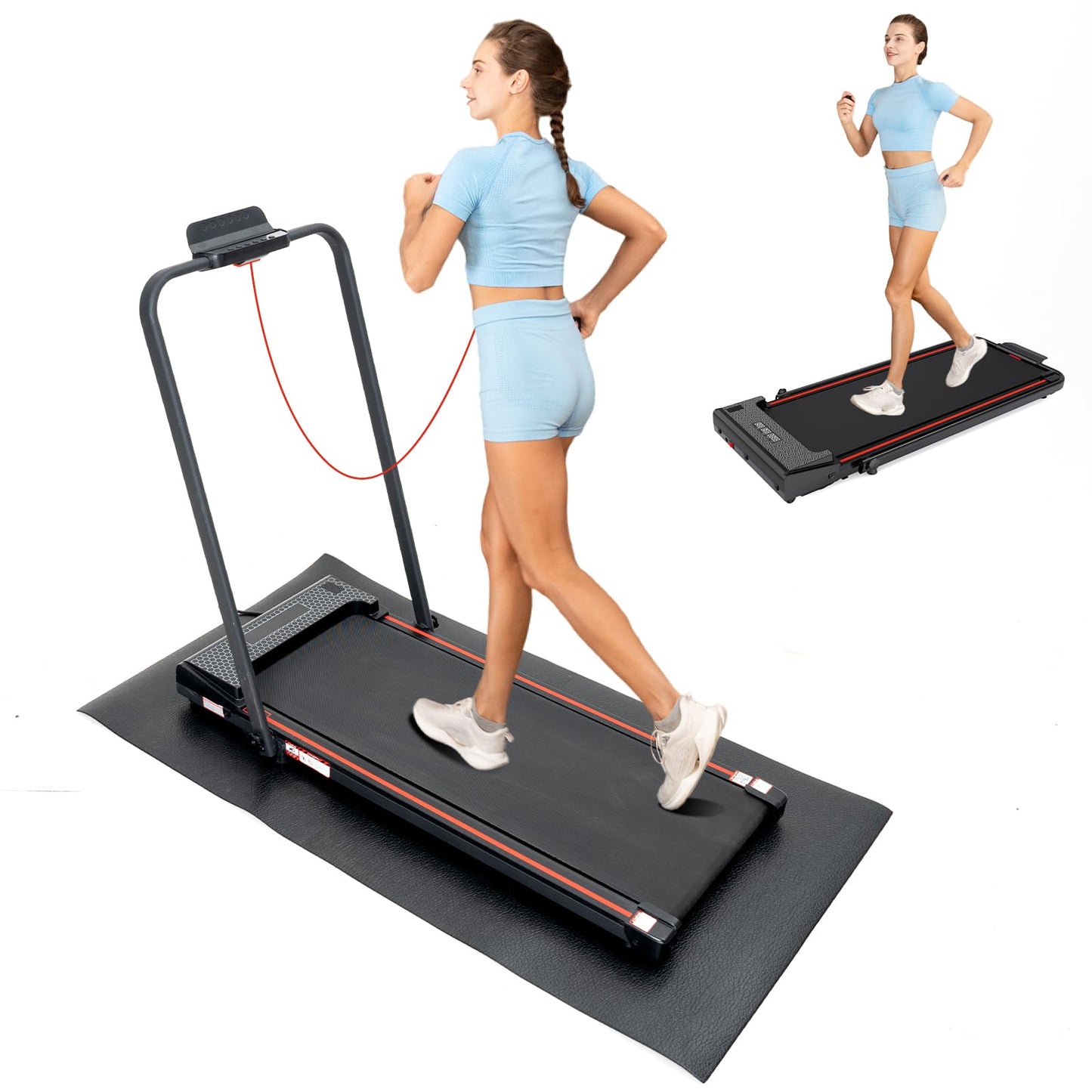 Tapis de Course Pliable et Inclinable