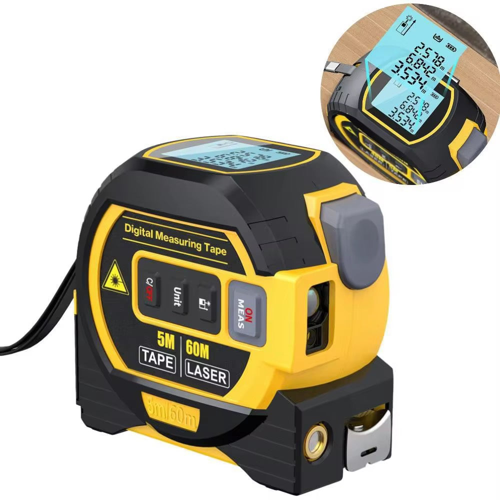 Mètre À Ruban Laser 3 en 1