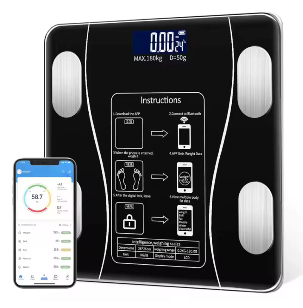Pèse-Personne Intelligent Bluetooth