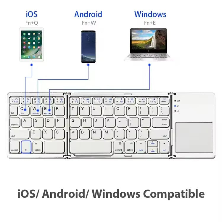 Clavier Bluetooth Pliable