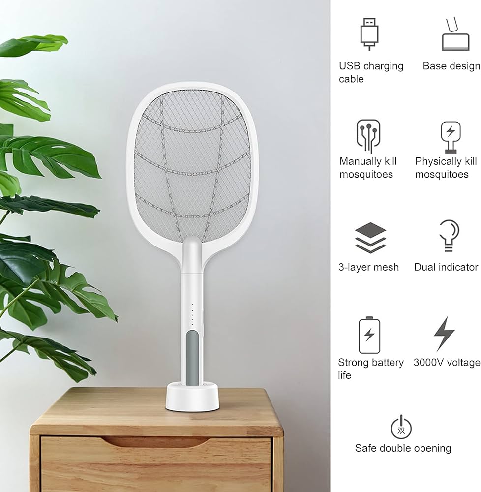 Tapette électrique chasse moustiques