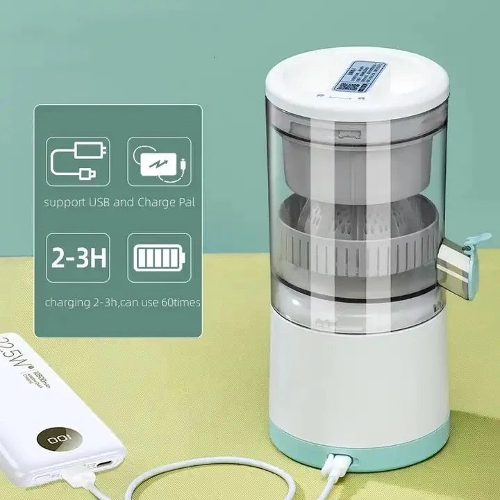 Presse-Agrumes électrique Rechargeable Récipient Amovible 600ML