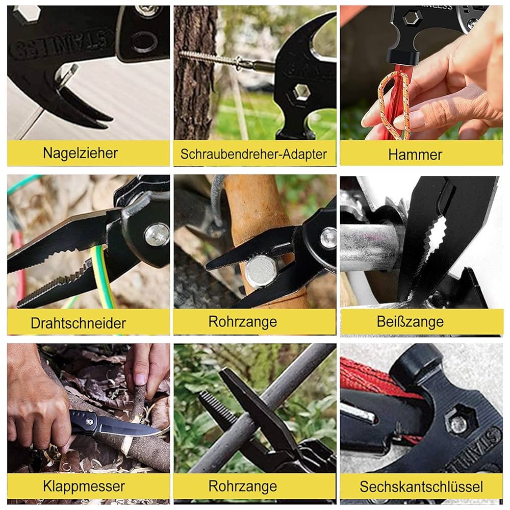 Kit de survie avec marteau