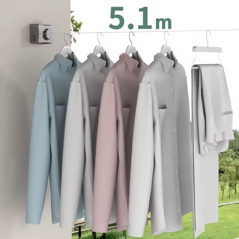 Corde à linge rétractable (5 mètres)