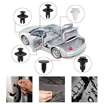 Lot de 120 clips de fixation